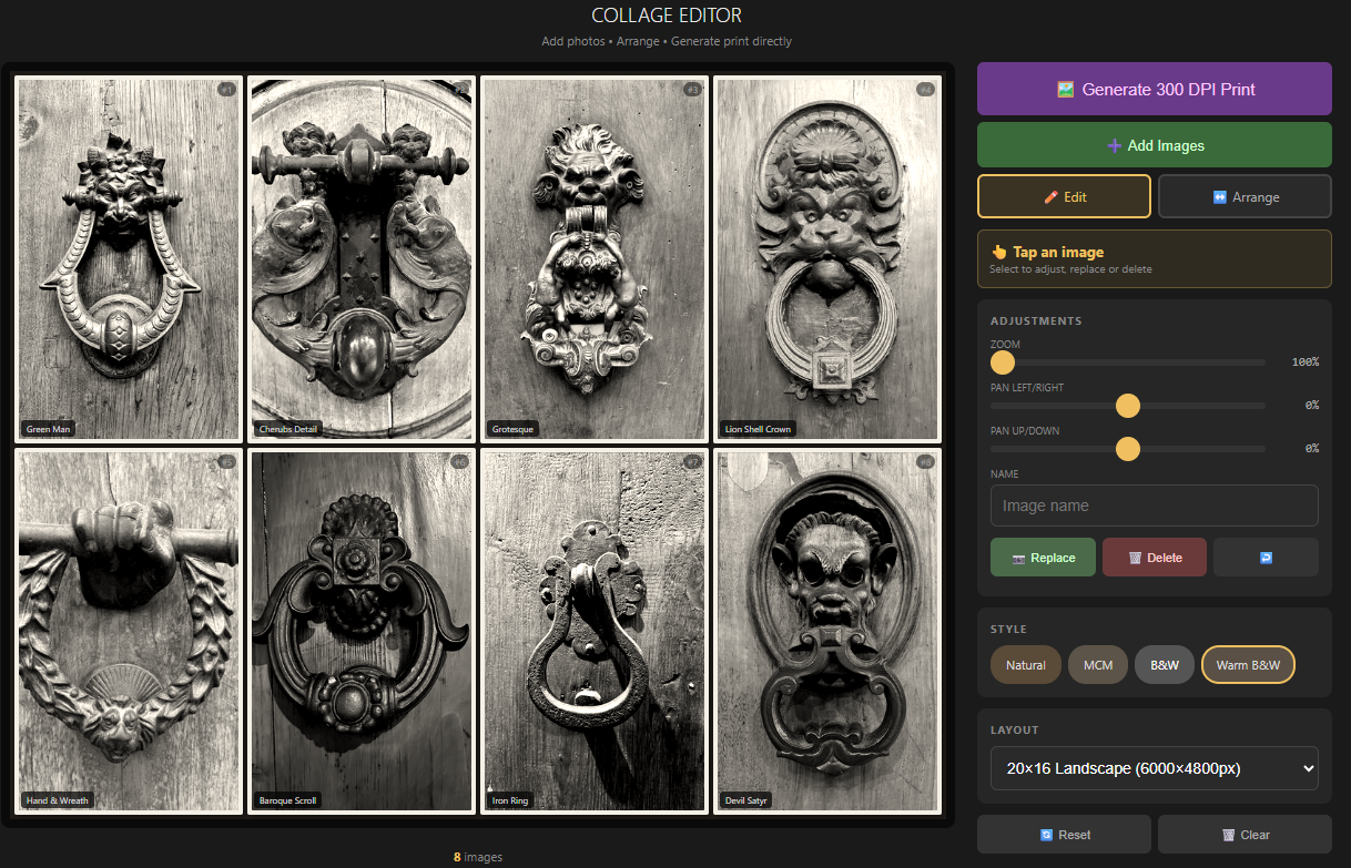 Image Collage Editor