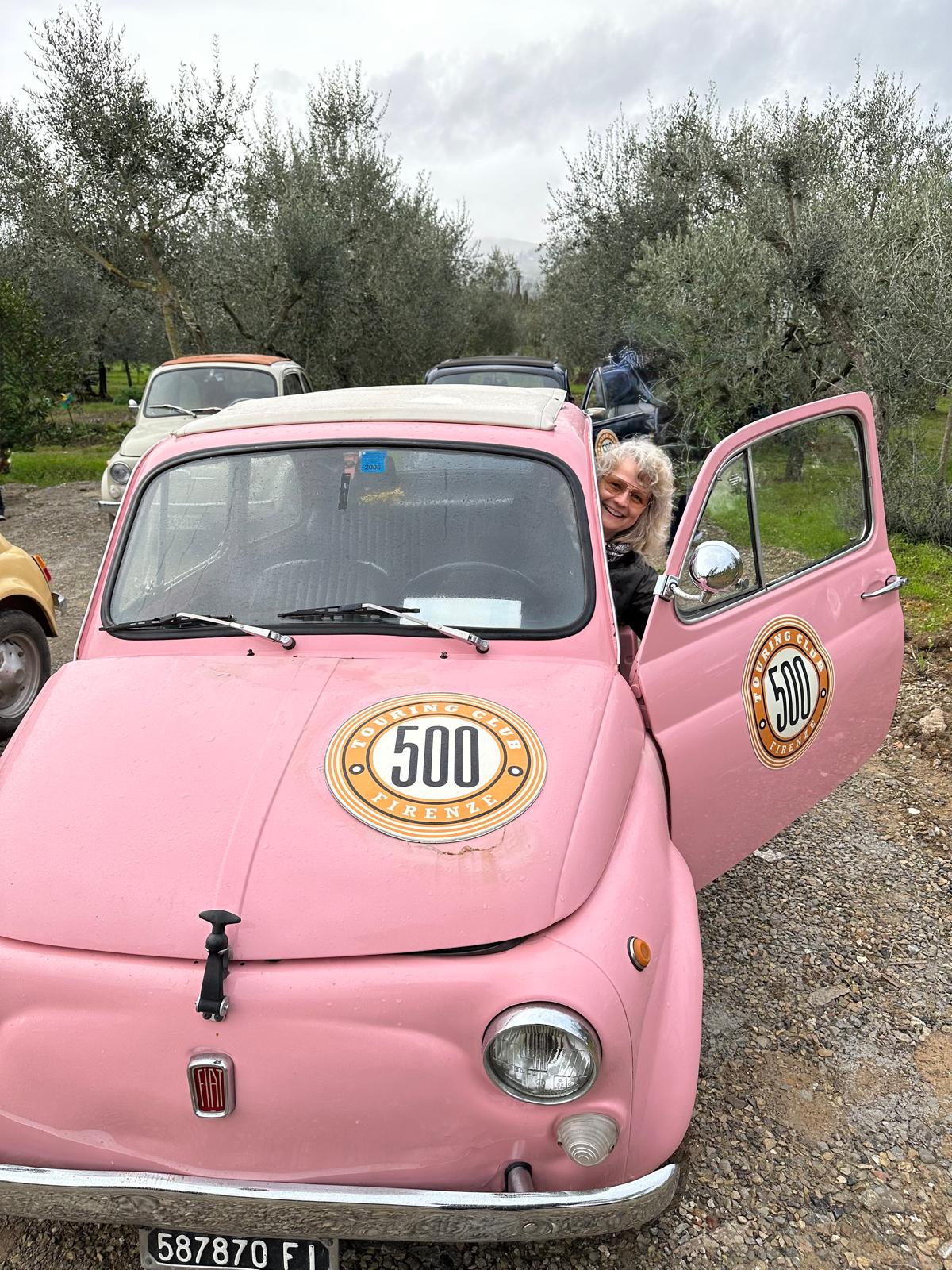 Fiat 500 Wine and Drive- Bella