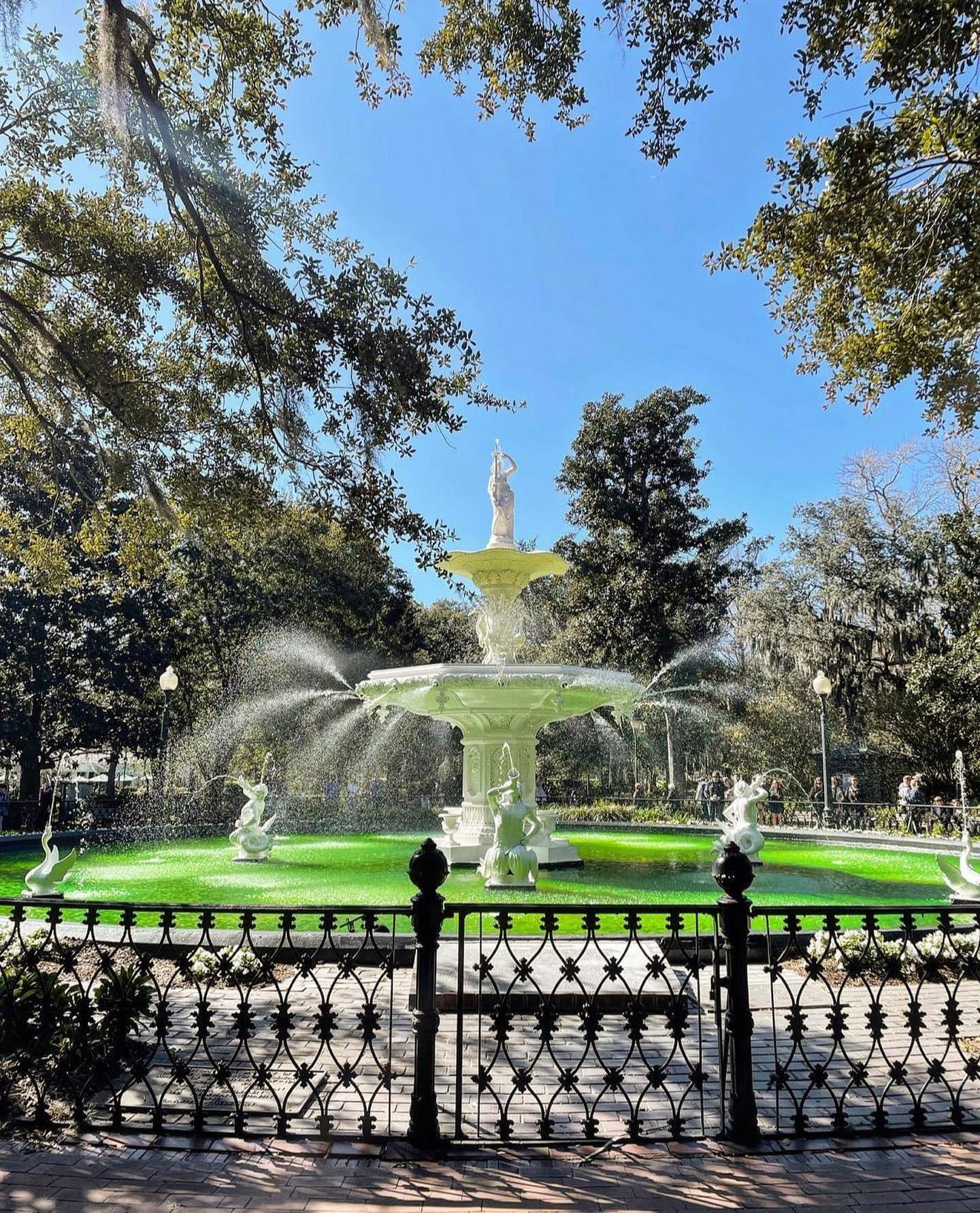 Savannah Forsyth Fountain